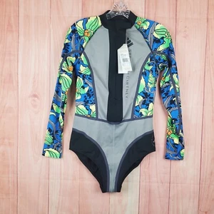 Adidas Womens One Piece Swimsuit Sz Medium Multicolor Stretch Stella McCartney - Imagen 1 de 12