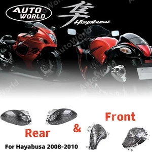 Estuche indicador de giro delantero y trasero para Suzuki Hayabusa GSXR1300 2008 - 2010 SM - Imagen 1 de 10