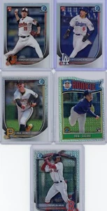 2025 Bowman Baseball Lot Including Red Rookies, Mojos, and Reptilians! READ - Picture 1 of 4