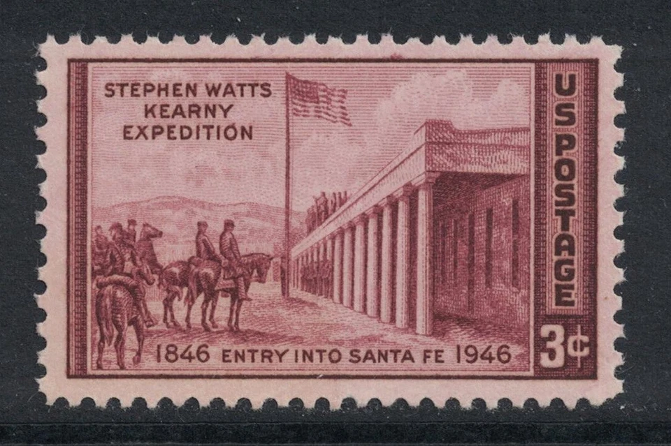 Scott 944- Capture of Santa Fe, New Mexico, 100 Years- MNH 3c 1946- unused mint - Image 1 of 1
