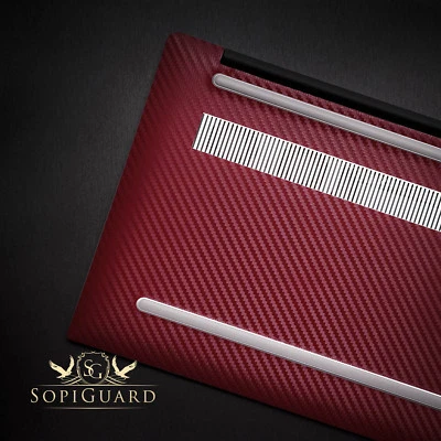 SopiGuard 3M Carbon Fiber Sticker Skin Wrap for 2018 Dell XPS 13 (9370) - Image 1 of 4