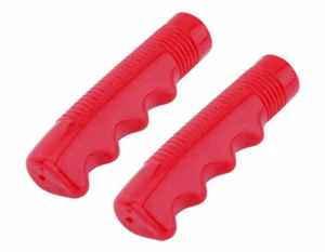 RED Repro Vintage Stingray Bike Grips Cruiser Lowrider Bicycle - Picture 1 of 1