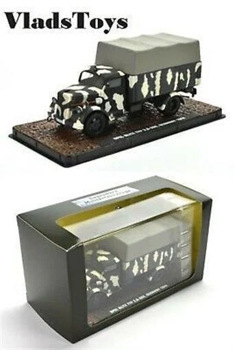 Atlas 1:43 Opel Kfz.305 Blitz Cargo Truck German Army 7.PzDiv, 1942 7123-119 - Image 1 of 2