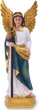 9.1" Archangel Raphael Statue Catholic Figurines Gift for Religious & Home Decor