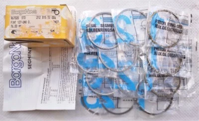 FASCE SEGMENTI FIAT 127  UNO DIESEL 76.00 - Immagine 1 di 2