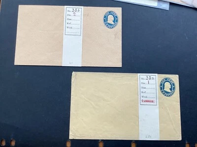 ICOLLECTZONE  US U19  S7 K20 Die 1 & 2 Mint Entire Cover   (B400-28) - Image 1 of 4