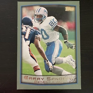 Mint Topps 1999 Barry Sanders Running Back #20 Broncos Jumbo Card - Picture 1 of 2