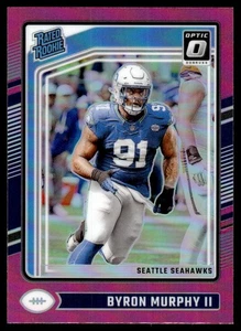 2024 Donruss Optic Pink Byron Murphy II RC Seattle Seahawks #217 - Bild 1 von 2