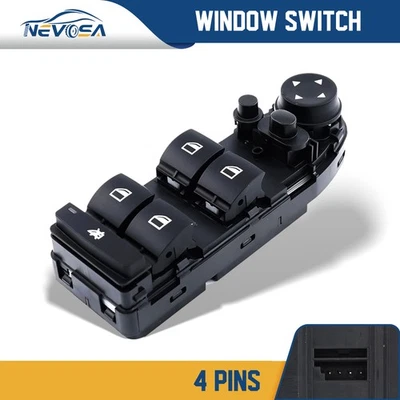 Interruptor de ventana eléctrica 61319122111 para BMW E60 528I 528XI 535I 535XI 2008 2009 2010 Foto 1 de 4