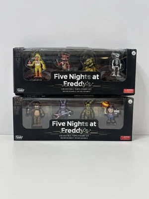 2 ПЯТЬ НОЧЕЙ У ФРЕДДИ 4-упаковки - 2 «MINI виниловые фигурки FUNKO - набор один и два - Изображение 1 из 4