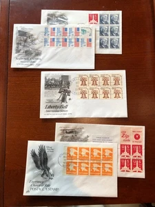 US First Day covers, Booklet panes (5) - Picture 1 of 1