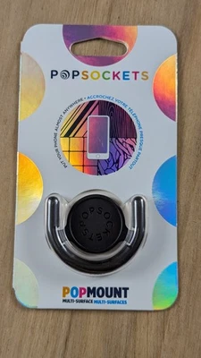 PopSockets Universal PopMount, Mount Your Phone Almost Anywhere- Black - Image 1 of 3
