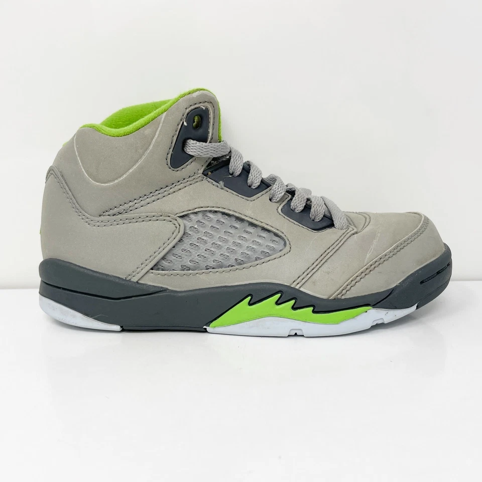 Nike Niños Air Jordan 5 DQ3735-003 Gris Zapatos de Baloncesto Tenis Talla 12C Foto 1 de 4