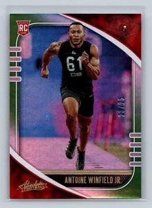 Antoine Winfield Jr. 2020 Panini Absolute #107 Spectrum Green #/25 RC Buccaneers - Bild 1 von 2