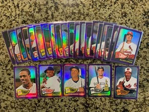 2014 TOPPS HERITAGE PURPLE CHROME REFRACTOR -- PICK ANY CARD(S) YOU WANT - Picture 1 of 27