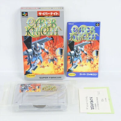 CYBER KNIGHT MINT Super Famicom Nintendo 0370 sf - Image 1 of 4