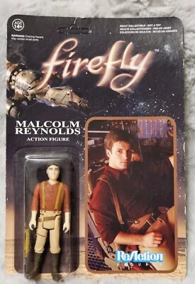 Figura de acción Firefly - Malcolm Reynolds Funko Reaction 2014 Nathan Fillion nueva Foto 1 de 4