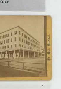 Florida House St Augustine FL Geo Pierron Stereoview c1870 - Bild 1 von 3
