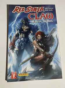 DYNAMITE & WILDSTORM - RED SONJA / CLAW The Devil's Hands COLLECTED TPB - Picture 1 of 2