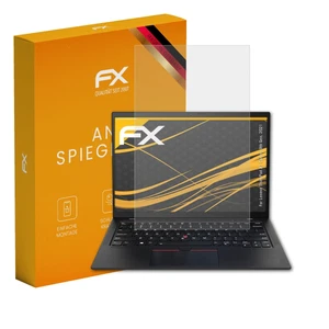 atFoliX 2x Schutzfolie für Lenovo ThinkPad X1 Carbon 9th Gen. 2021 matt&stoßfest - Bild 1 von 8