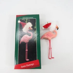Hallmark Andenken Ornament 1988 "Santa Falmingo" - Bild 1 von 4