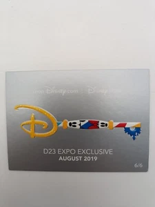 D23 2019 EXPO Exclusive Disney Store Collectible Key Card #6 - Picture 1 of 8