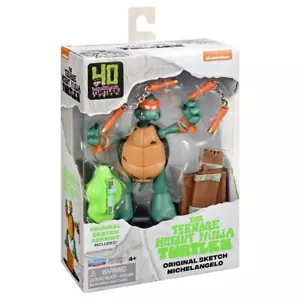 Teenage Mutant Ninja Turtles Michelangelo Original Sketch Action Figure - Picture 1 of 5