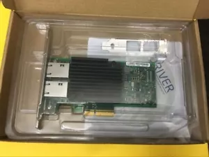 New Intel X550-T2 10G Ethernet Server Adapter Converged Network Adapter - Picture 1 of 3