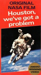 HOUSTON WE HAVE A PROBLEM VHS Original NASA Film Footage Space Program Apollo 13 - Picture 1 of 2