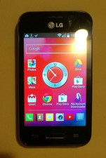 TracFone LG LGL34C Optimus Fuel Android 4.4 Smartphone