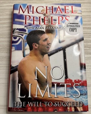 🔥LIBRO AUTOGRAFIADO DE MICHAEL PHELPS SIN LÍMITES🔥 Foto 1 de 3