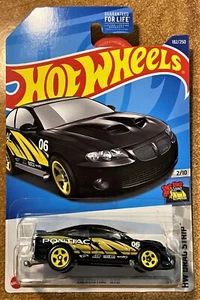 2022 Hot Wheels - #182 06 Pontiac GTO BLACK - Bild 1 von 1