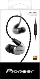 Pioneer SE-CH5T-S Auriculares Intrauditivos Hi-Res Ergonómicos Resistentes a Rangulos, Plateados - Imagen 1 de 4