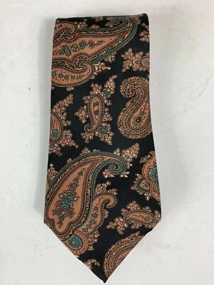 Corbata Envoy Para Hombre 100% Seda Multicolor Paisley -152 Foto 1 de 4