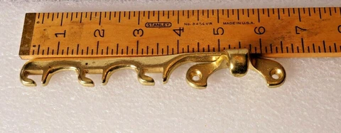 Vintage Slaymaker Ventilock Window Latch Lock Solid Brass Top Catch ONLY Cover
