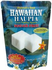 Kauai Tropical Syrup Sugar Free Hawaiian Haupia Luau Pudding Squares, 6.4 Ounce
