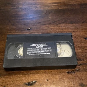 Dawn Of The Dead VHS Special Edition PART 1 Cassette ONLY - Picture 1 of 2