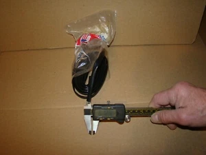 Harley Davidson Conduit 1/8" OEM NOS 10' Black Vinyl (High Temperature) 70551-69 - Picture 1 of 3