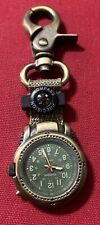 Majestron Quartz 10564 Precision Compass Japan Movt Clip On Bronze Watch