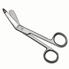 Lister Bandage Scissors, No Clip, Stainless Steel, 4.5 Inches (5 Pcs)