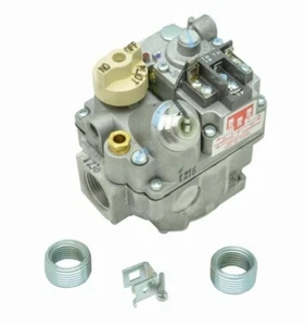 Válvula de gas combinada Robertshaw 700-506 milivoltios, 3/4" x 3/4", 300.000 BTU - Imagen 1 de 4