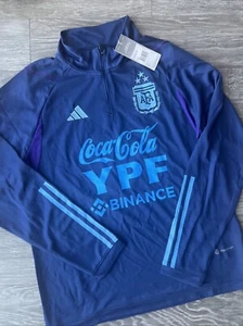 New Adidas Argentina Training Tracksuit Size S 2023 Player Version - Picture 1 of 2
