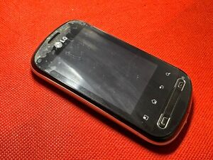 LG Optimus Me P350 - Black (Orange ) Smartphone Incomplete