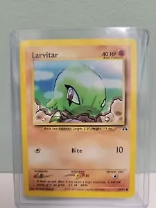 Pokemon TCG Larvitar 57/75 Neo Discovery Unlimited MINT - Picture 1 of 6