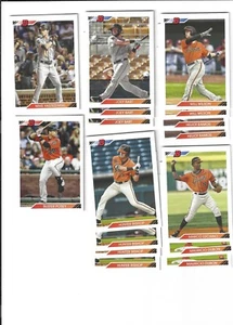 16 2020 Bowman Heritage GIANTS  LOT WILL WILSON JOEY BART HUNTER BISHOP POSEY - Picture 1 of 1