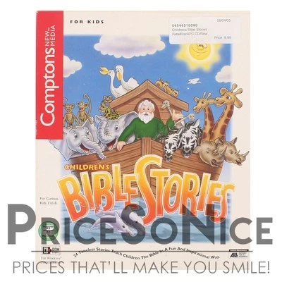 Children’s Bible Stories  Win/Mac CD-ROM NEW - Image 1 of 2
