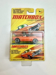 Matchbox Lesney Edition Orange '71 Chevelle SS Convertable 2011 - Picture 1 of 6
