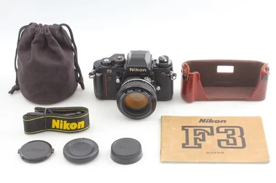[N COMO NUEVO] Nikon F3 nivel de ojos 35 mm SLR cámara fotográfica Ai 50 mm f/1,2 lente de JAPÓN Foto 1 de 4