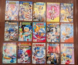 Sonic the Hedgehog Lot of 15 Comics Mixed Estate Rare A - Picture 1 of 17