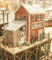 Bar Mills 921 N Scale Waterfront Willy's/Trackside Jack's -- Kit - Image 1 of 1